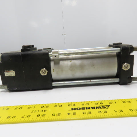 SMC T-CDLABN80-125-E-J59WL Double Acting Pneumatic Cylinder W/Lock 125mm Stroke