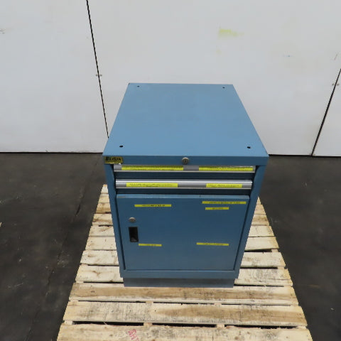 Lista 2 Drawer 2 Shelf Industrial Small Parts Tool Storage Cabinet 22 x 28 x 33"