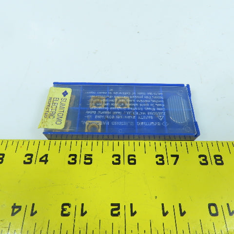 Sumitomo SCMT32.52ESU Square Turning Carbide Inserts 3/8" IC Lot Of 5
