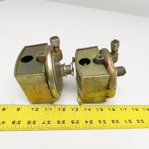 Dwyer Cat 1823-2-2-5 Pressure Switch 10 PSI 125-480V Lot Of 2