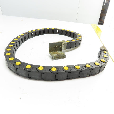 Brevetti SR300 20mmx15mm ID Feed Thru Cable Carrier Energy Chain 35"