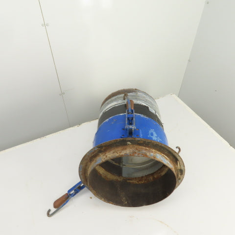 12" x 12-1/2" Duct Coupling Assembly W/ Destaco Toggle Clamps 17-1/4" OAL