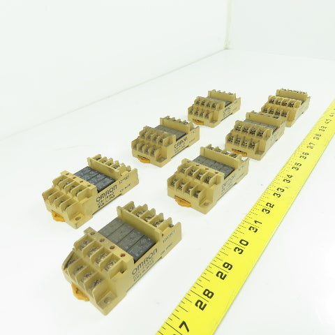 Omron G6B-48BND Relay Terminal Block 24VDC Coil Lot Of 7