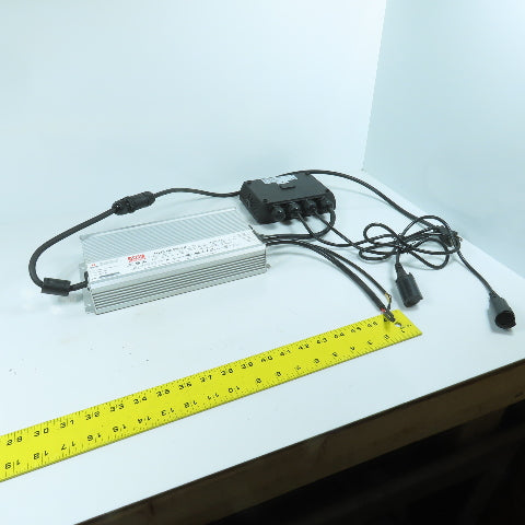 Mean Well HLG-600H-24 TiMotion TID1 24V DC Power Supply Control Box 100-240VAC