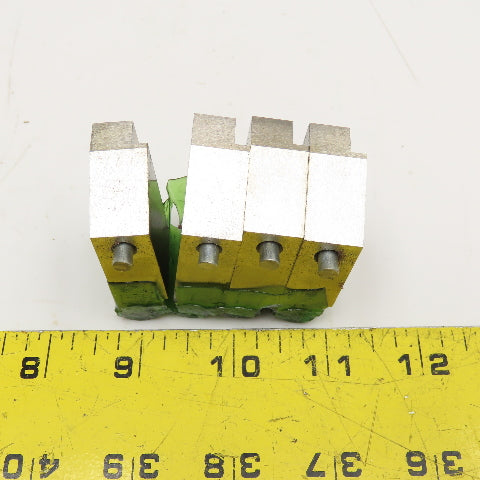 Quality Chaser Company M17 x 1.5 Regular 1-1/2KD 15 Hook Thread Chaser 45° Set/4
