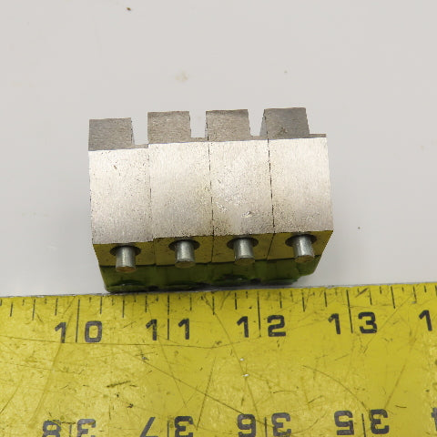 Quality Chaser Company M24 x 2.0 Regular 1-1/2KD 15 Hook Thread Chaser 45° Set/4