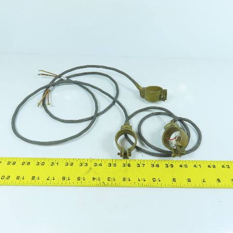 JHT 100W 220V Brass Heater Band 1-3/8" ID x 1" W Lot Of 3