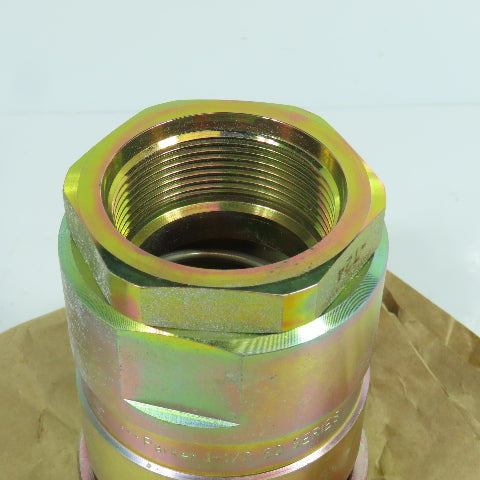 Parker H12-62-T24 1-1/2" Hydraulic Quick Coupler 60-Series 1500PSI NEW