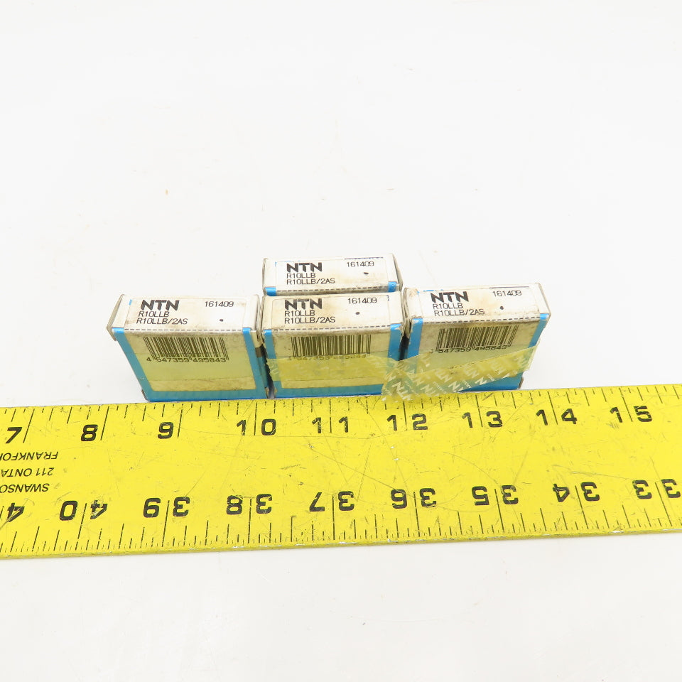 NTN 161409 R10LLB /2AS Radial Ball Bearing 5/8" x 1-3/8" x 11/32" Wide Lot Of 4