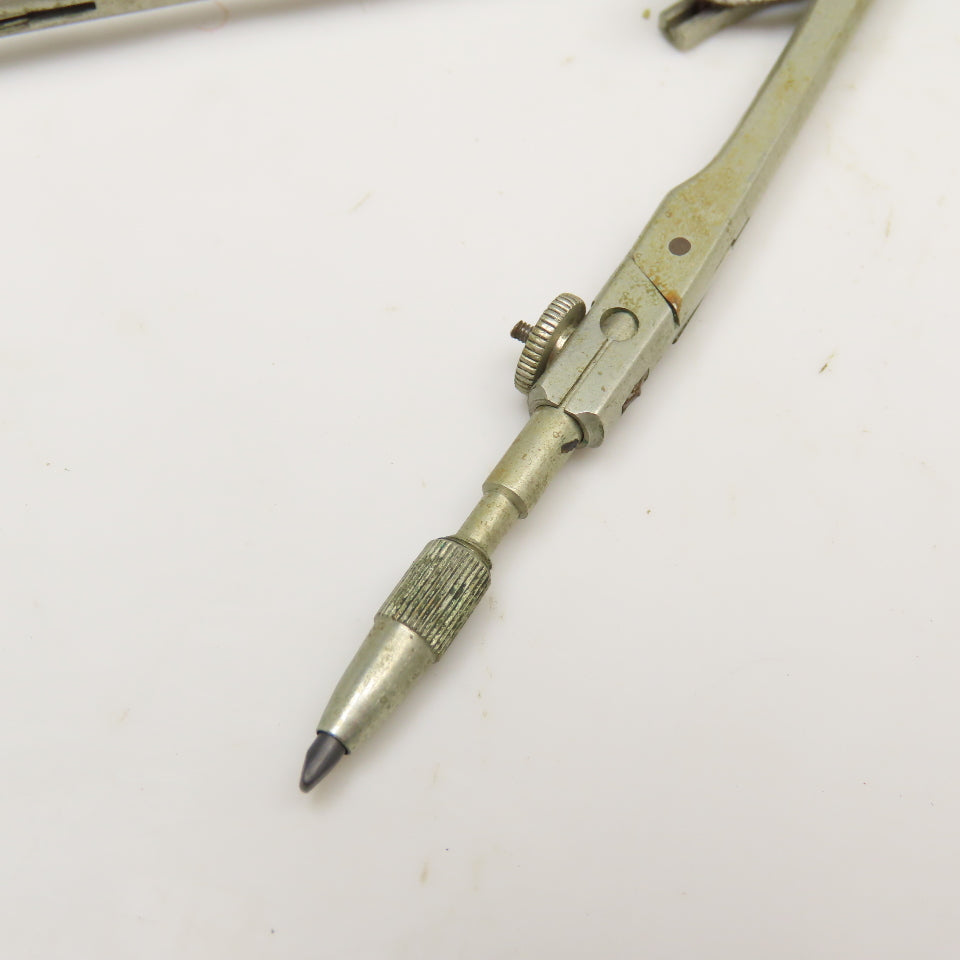 Haff 4-1/2" Vintage Drafting Drawing Compass