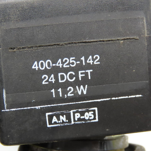 Asco N262.444 E Solenoid Operated Valve 2 Way 1/4" NPT 24VDC