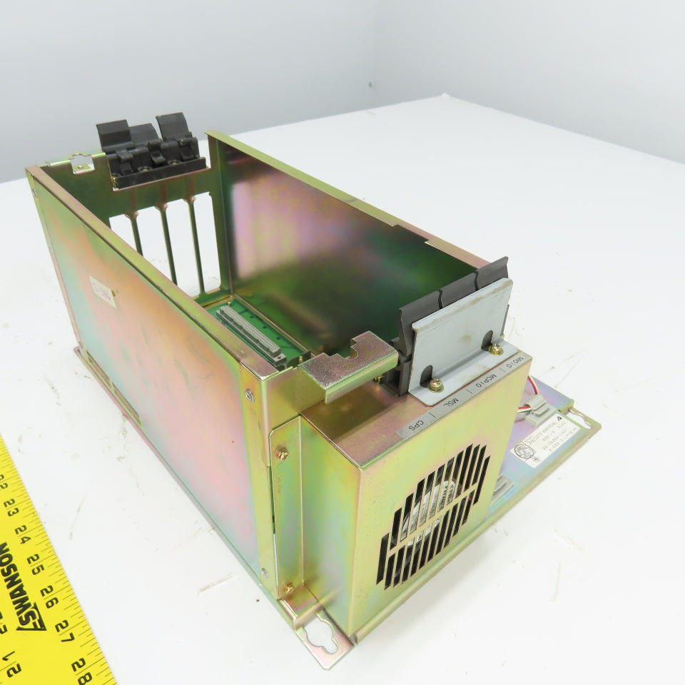 Yaskawa JZNC-MRK30-5E PLC 3-Slot Rack Module W/Back Plate