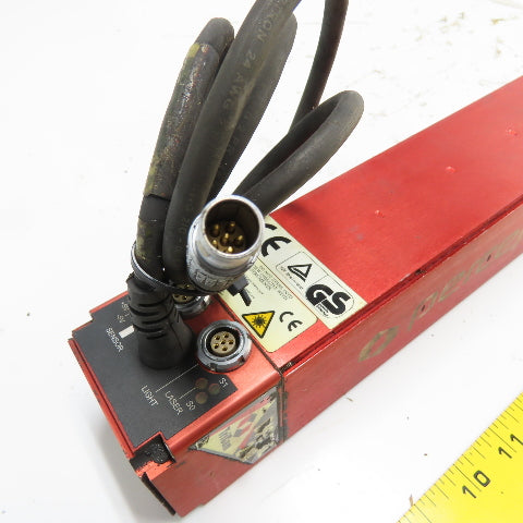 Perceptron 917-3008 Rev 1 Digital Surface Sensor Plastic Lens Cracked/Broken