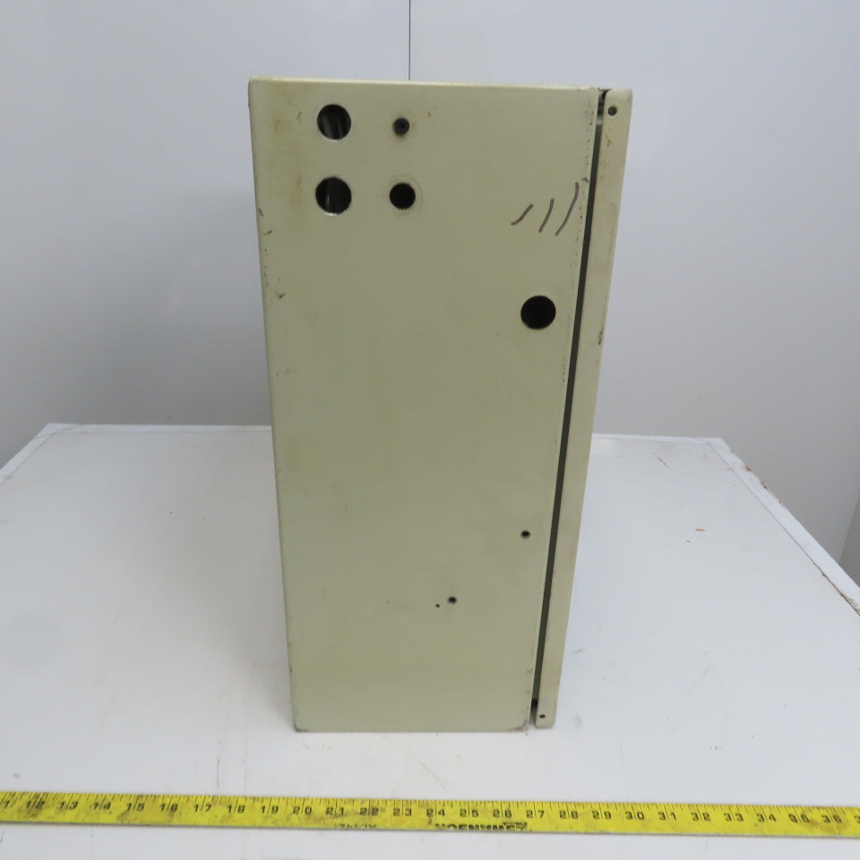 Concept 20x20x8" Wall Mount Steel Electrical Enclosure w/Backplate Hinged Door