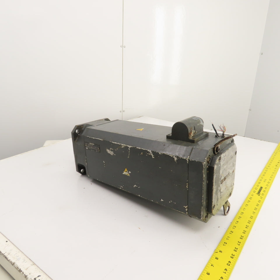 Siemens 1FT6108-8AC71-2AH1 3-Phase Servo Motor W/ Encoder & Brake BAD CONNECTORS