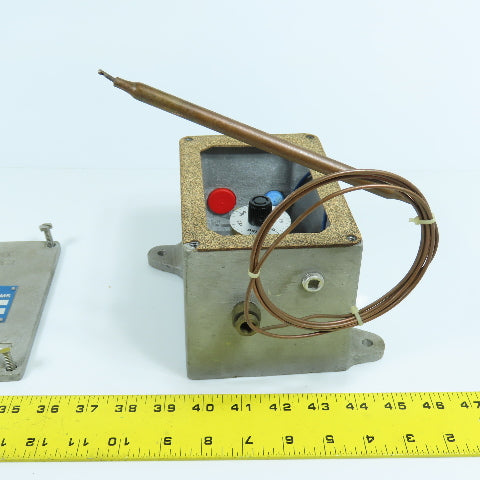 Heat Trace System TW-150C1 Haz Location Thermostat 0-150°F W/ Adalet-PLM JP04060