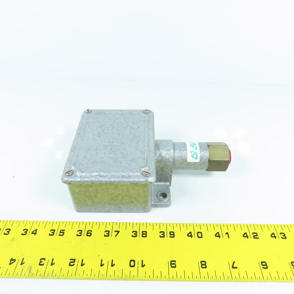 Static-O-Ring Sor 2NN-T5 Pressure Switch 500-3000PSI