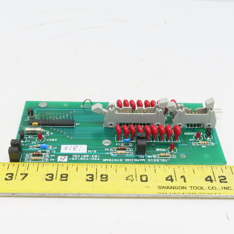 Telesis Marking Systems TZD-726125-B 163-66125b Control Circuit Board PCB