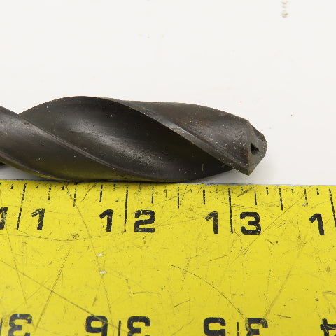 53/64" Coolant Thru 2 Flute HSS Spiral Drill Bit 11" OAL