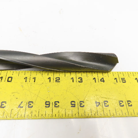 57/64" Coolant Thru 2 Flute Spiral Drill Bit 11" OAL