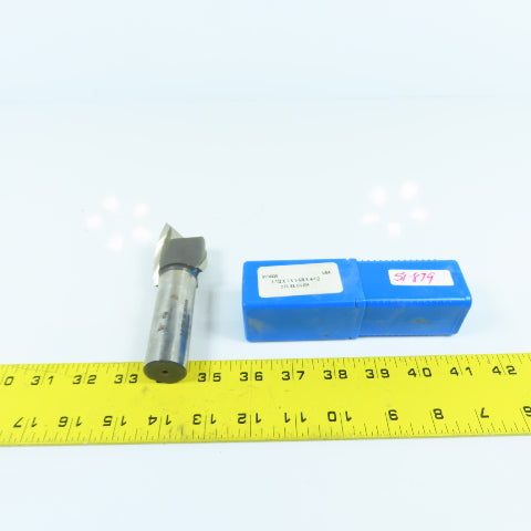 Union 5110330 1-1/2" x 1" x 1-5/8 2 Flute Spiral End Mill 1" Weldon HSS 4.5" OAL