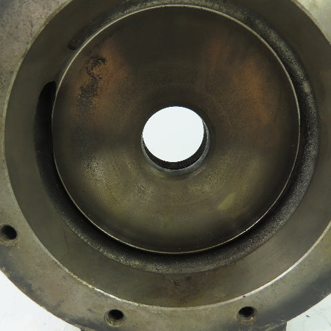 D515-00196 Cast Centrifugal Pump Head 1-1/2" NPT Inlet/Outlet 8-Bolt Flange