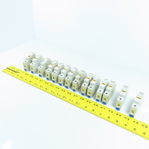 Gould USCC11 Ultrasafe 30A 600V Fuse Holder Class CC Only Lot Of 14