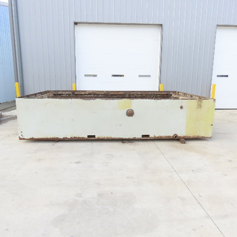 176x100x34" Steel Water Containment Storage Tank For Waterjet Plasma 2500 Gallon