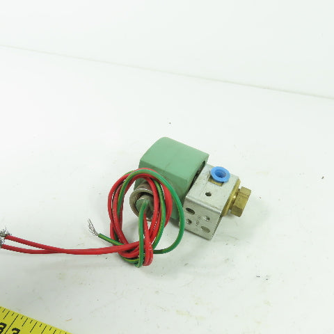 Asco 8320G1 Solenoid Valve 1/8" 120V Coil 100PSI Oil Gas Air