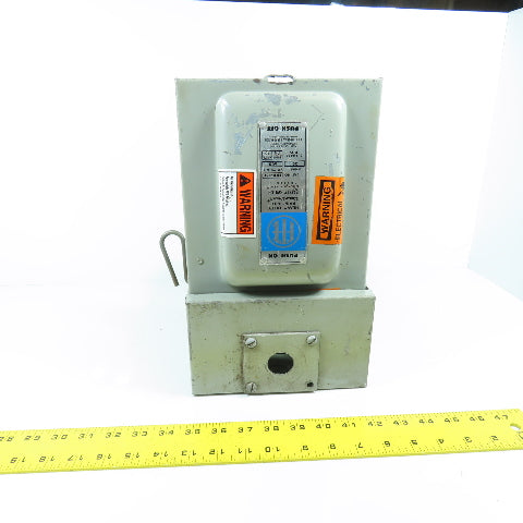 ITE NFR-351 30A 600VAC Non Fusible Heavy Duty Safety Disconnect Switch Raintight