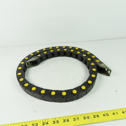 Brevetti SR300 18mmx14mm ID Feed Thru Cable Carrier Energy Chain 45"