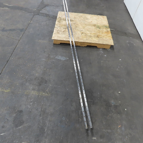 23mm Wide x 22mm Height Linear Guide Rail 3689mm / 145-1/4" OAL Lot Of 2