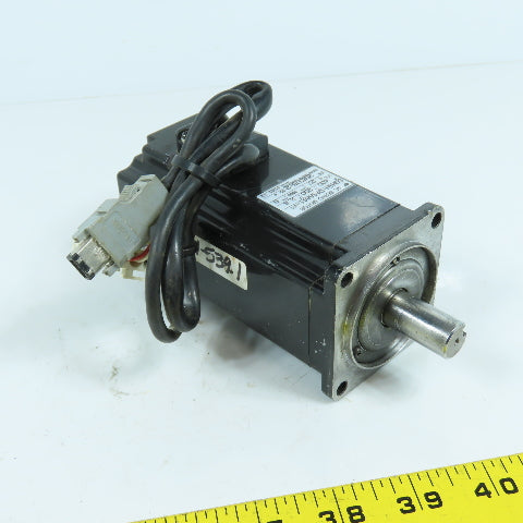Yaskawa SGMAH-04AAA41-Y1 AC Servo Motor 400W 200V 2.8A 3000RPM (BAD BEARINGS)