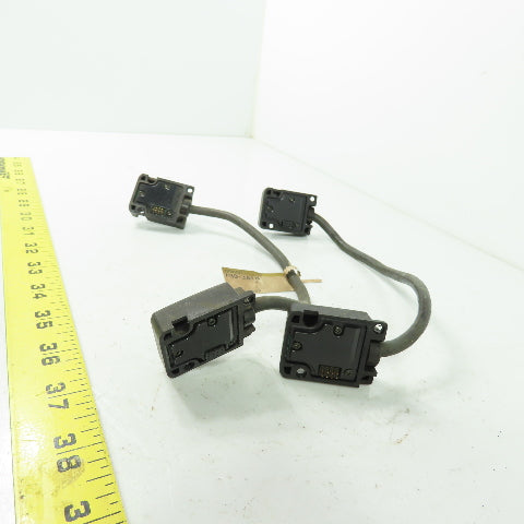 Omron F39-JA1B Safety Light Curtain Cordset Connector Cable Lot Of 2