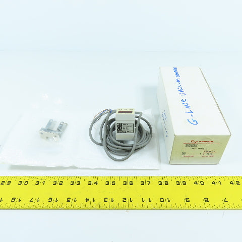 Myotoku Convum MPS-D4M5-G Vacuum Pressure Sensor W/ Brackets 10-30VDC NEW