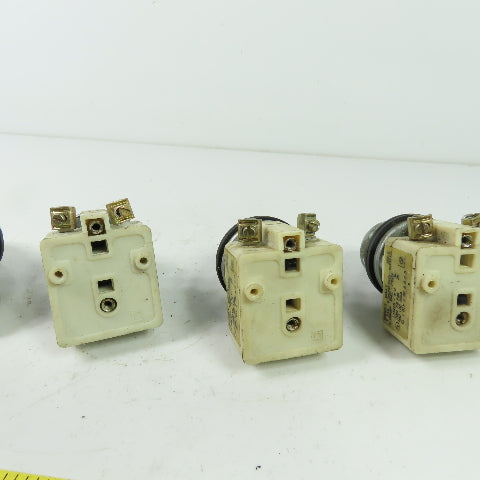Square D 9001 KM1 Pilot Light Module Amber Green 120V 50/60Hz Lot Of 6