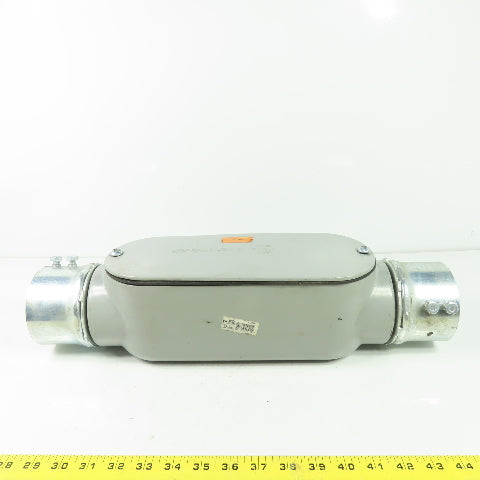 UL 3" Aluminum Conduit Body T 2-1/2" - 3" Cover