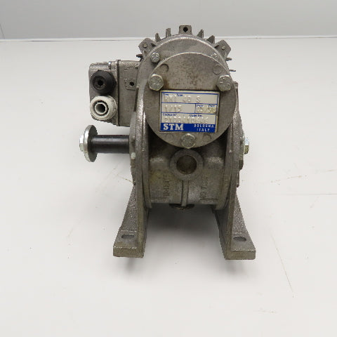 STM RMI 40 S 40:1 Ratio .22kW 220-440V 50/60Hz RH Output 117RPM Gear Motor