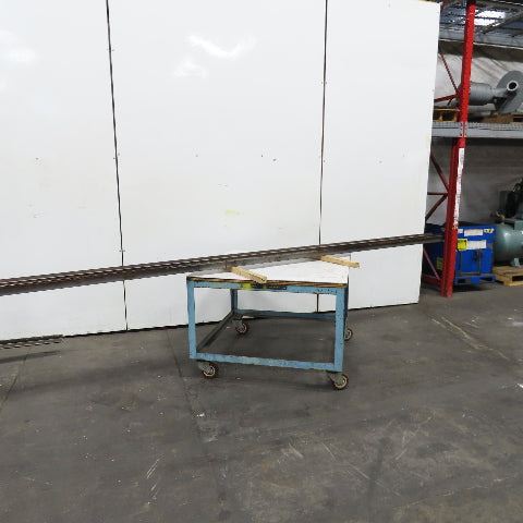 V-Forming Press Brake Gooseneck Punch 6" Tall 90° W/ 1/2" Tang 12' Long