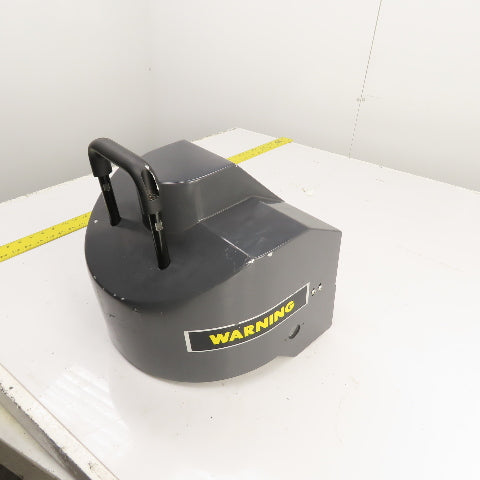PVD Magnetron Magnetic Sputtering Head Assembly W/ Yaskawa SGMPH-04AAAGB01 Motor