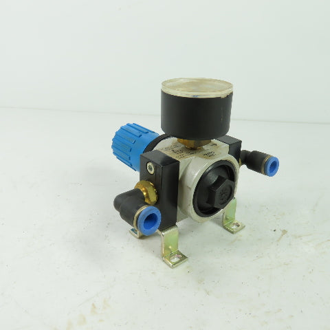 Festo LR-D-7-I-MINI Pneumatic Regulator 1/4" NPT 16 Bar