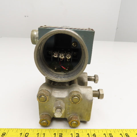 Foxboro 863DP-M0D1NS-P 1/4" NPT Stainless Steel Intelligent Transmitter Valve