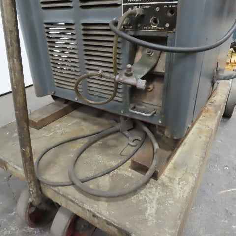 Lincoln TIG-300/300 AC/DC Arc Welder 208-230/460V 1PH 300A W/ Cooler & Cart