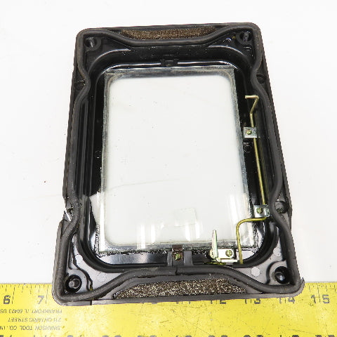 General Electric 12IJCV51B23A Overcurrent Relay 120V 60Hz Broken Cover