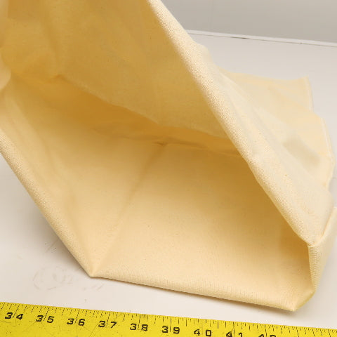 500 x 700mm Cotton Duck Canvas Filter Bulk Material Storage Craft Bags Lot Of 13