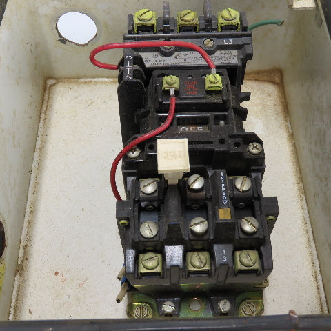 Allen Bradley 509-BJD Bulletin 509 Size 1 Magnetic Motor Controller 120V Coil