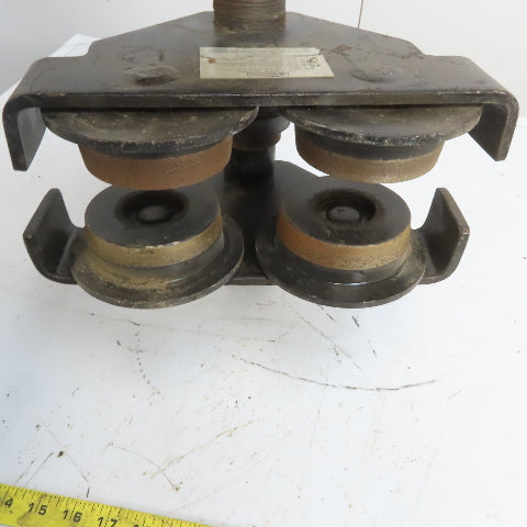 CM Series 633 1 Ton Push /Pull Hoist Trolley 3" to 8" Flange