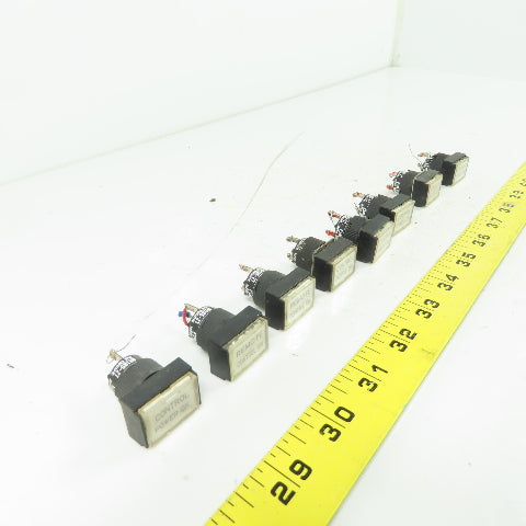 Fuji AH165-ZT White Indicator Pilot Light LED 24V Lot Of 8