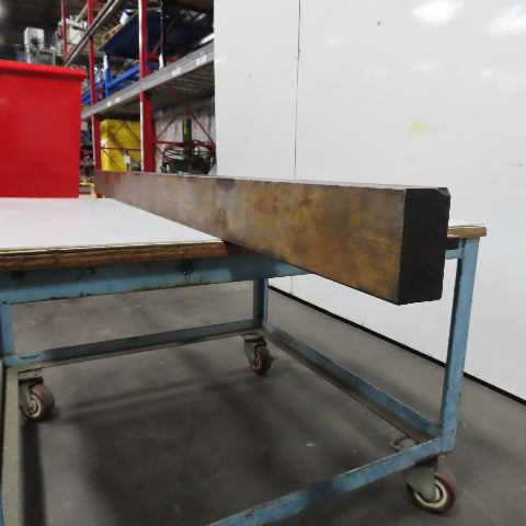 74" L Press Brake Flattening Die Block Punch 1/2" Tang 2-1/8" H 4" Thick