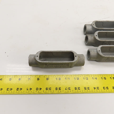 Appleton 3/4" Cast Iron Conduit Outlet Body (No Cover) Lot Of 10